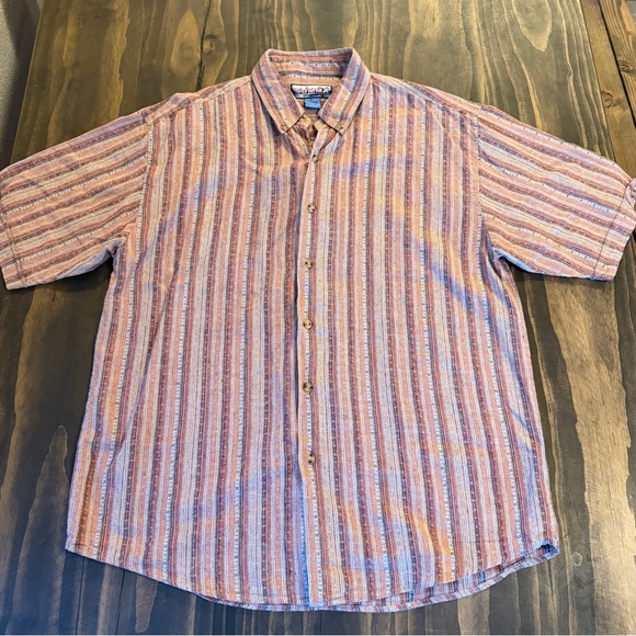 Summa Other - Vintage Summa Mens short sleeve button down shirt size large